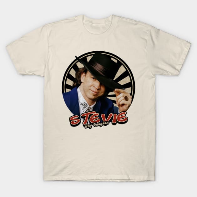 Vintage 80s Stevie Ray Vaughan T-Shirt by Motor Ilang